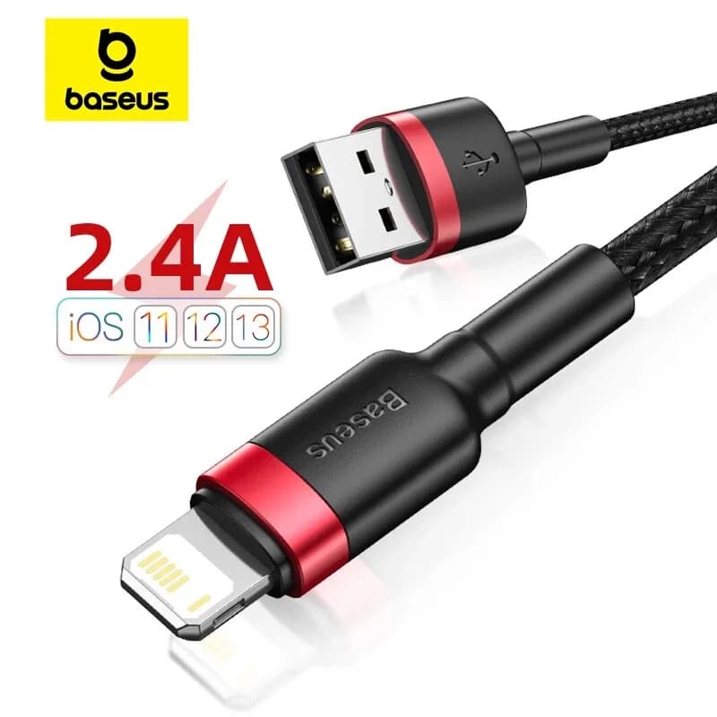 2,4A USB-A naar Lightning Sneloplaadkabel