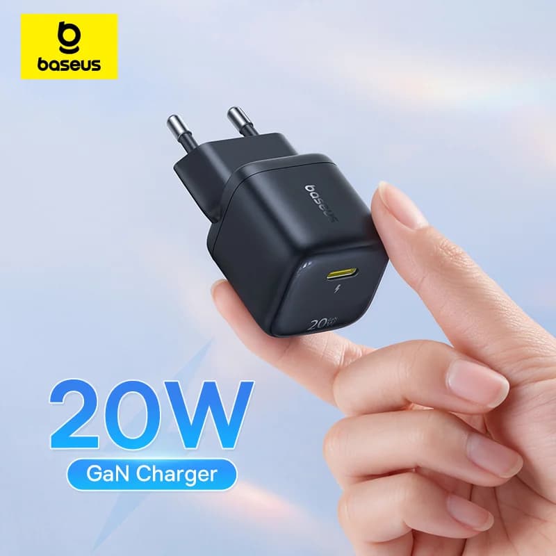 20W Draagbare USB-C PD Wandoplader